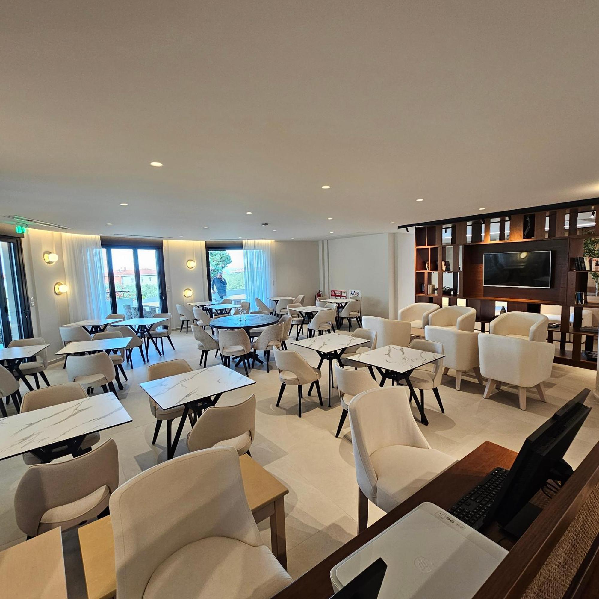 Ocean Beach Hotel Скала-Потамиас Экстерьер фото