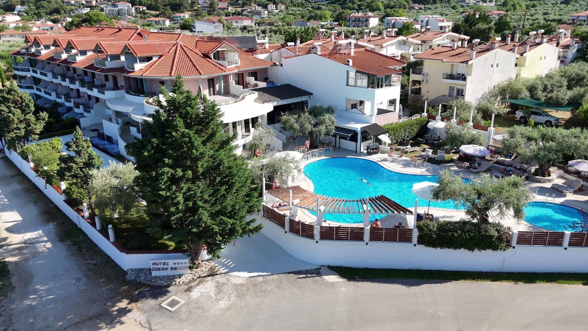 Ocean Beach Hotel Скала-Потамиас Экстерьер фото