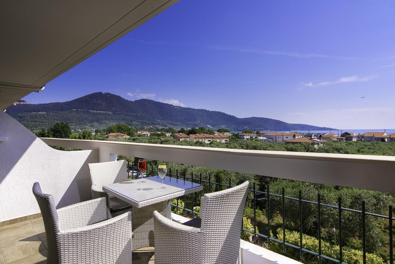 Ocean Beach Hotel Скала-Потамиас Экстерьер фото